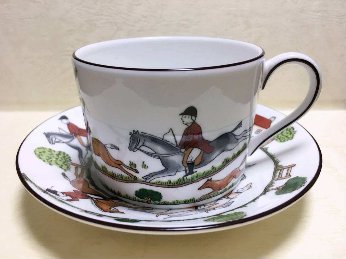 WEDGWOOD ウェッジウッド SCENES ハンティングシーン Tea ウエッジ 