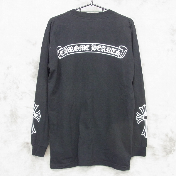 ☆CHROME HEARTS/クロムハーツ アームCHクロスプリント カットソー ロンT/M /UP6