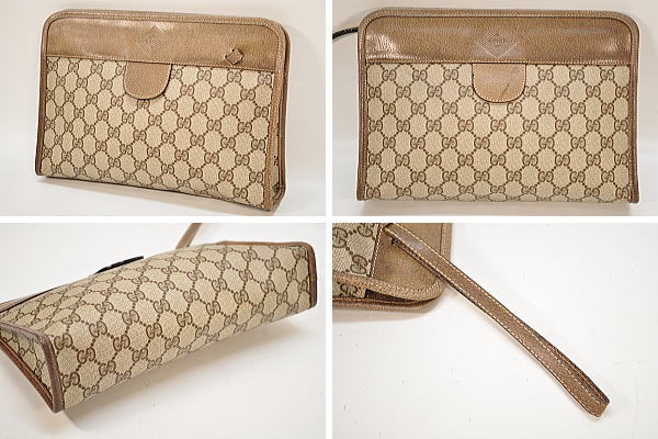 ☆即決☆【本物】KN62T/グッチ/GUCCI/クラッチバッグ 67-039-5465 GG柄