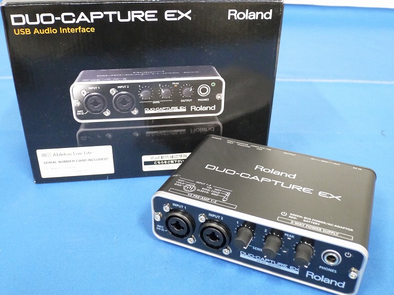 Roland DUO-CAPTURE EX デュオキャプチャー USBオーディオ