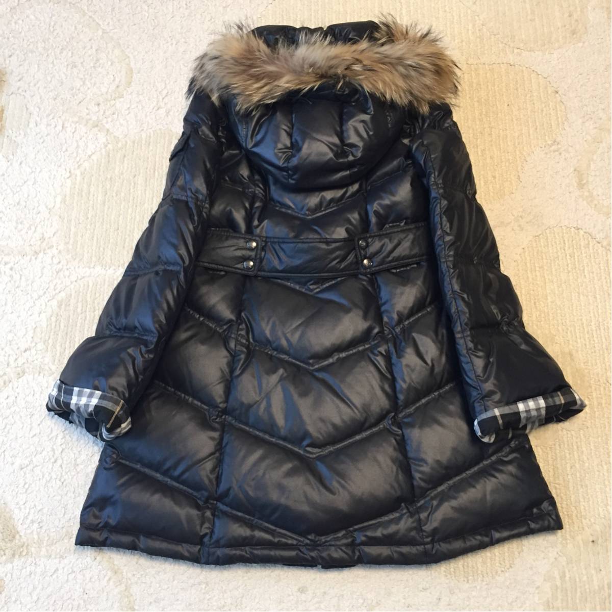 BURBERRY BLUE バーバリーブルーレーベル LABEL ダウンコート - ダウン