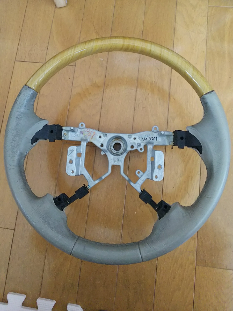 50 エスティマ ウッド 木目ハンドル