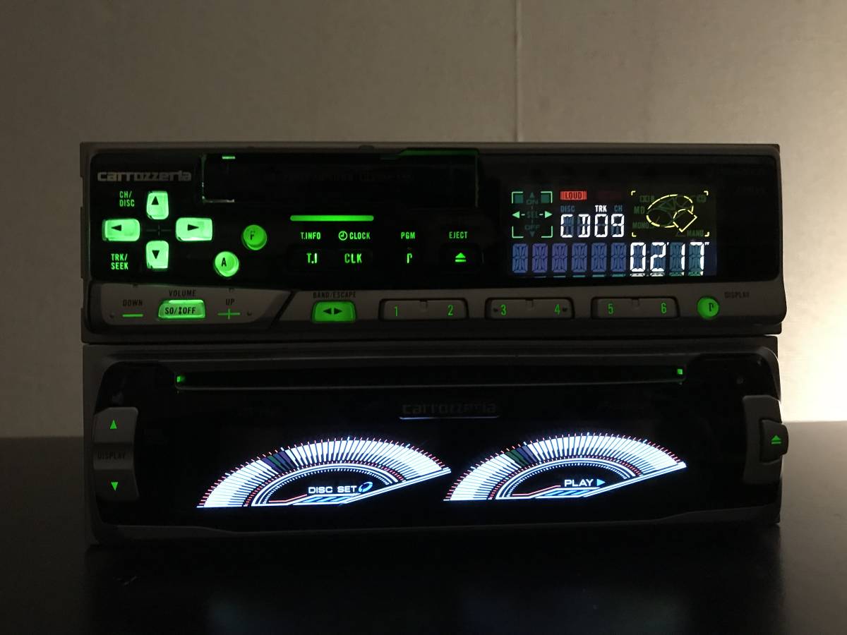 カロッツェリアCDS-P300+KEH-P303 グライコ スペアナ 旧車 - メルカリ