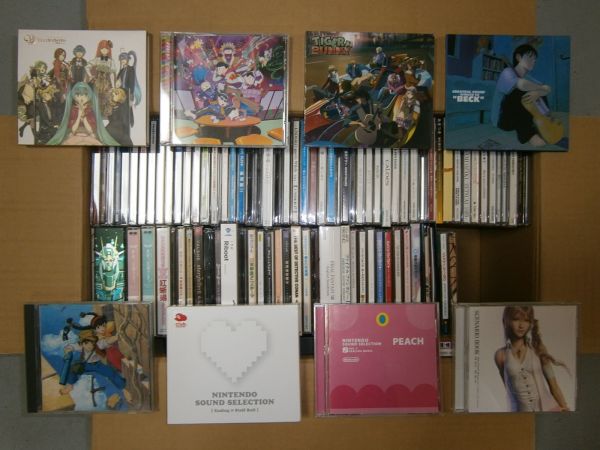 アニソン／ゲーソン アニメ CD 120枚 まとめ売り セット売り 詰め合わせ 1円☆アニソン/声優系CDまとめて 100枚セット/大量/アニメ