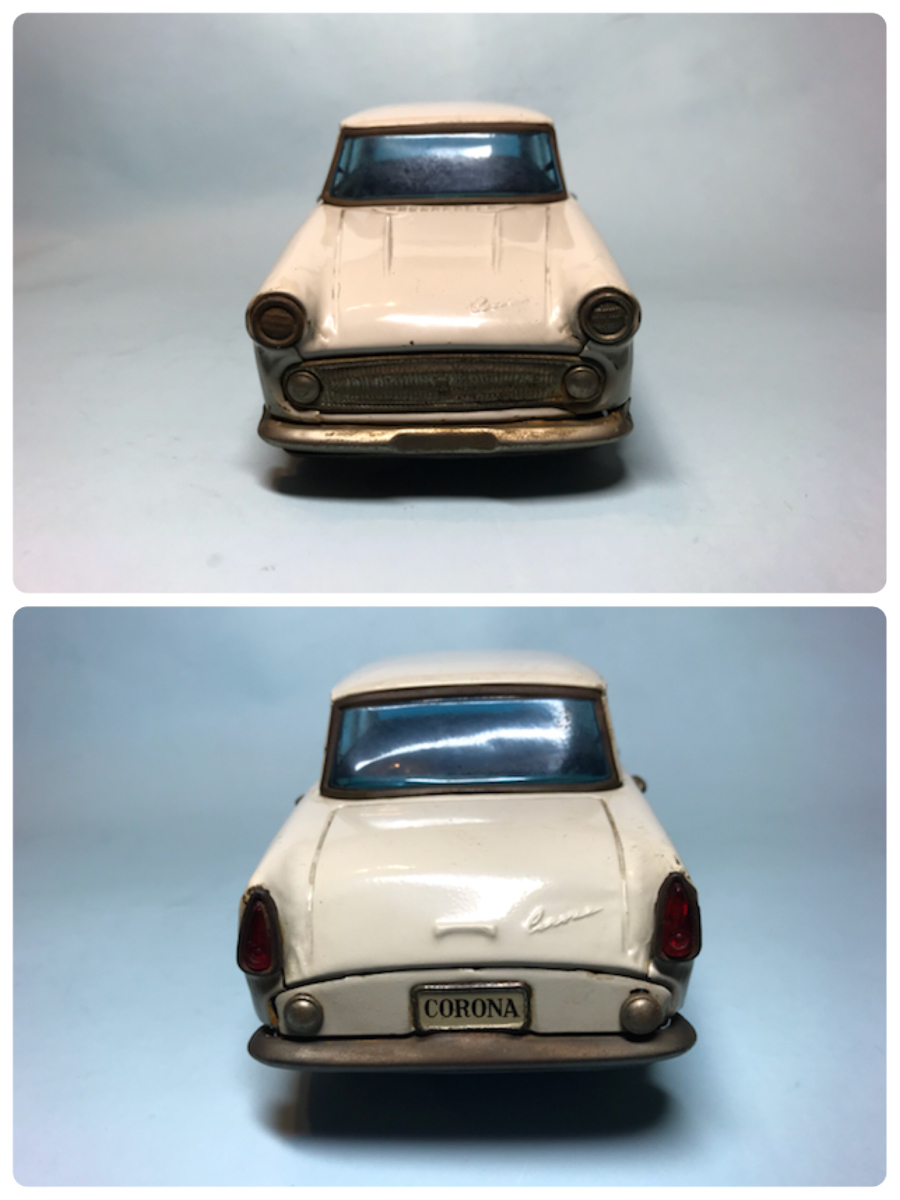 アサヒ玩具ATCブリキ☆トヨペットコロナ1960年代当時物23㎝(美品)