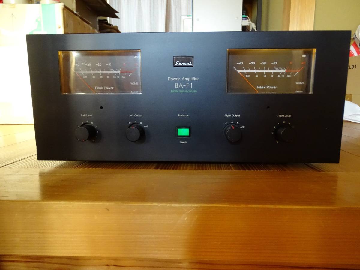 サンスイ　パワーアンプ　BA-F1　ジャンク品