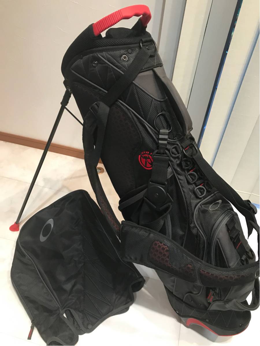 希少 美品 完売モデル オークリー スタンド キャディバッグ アスリート 