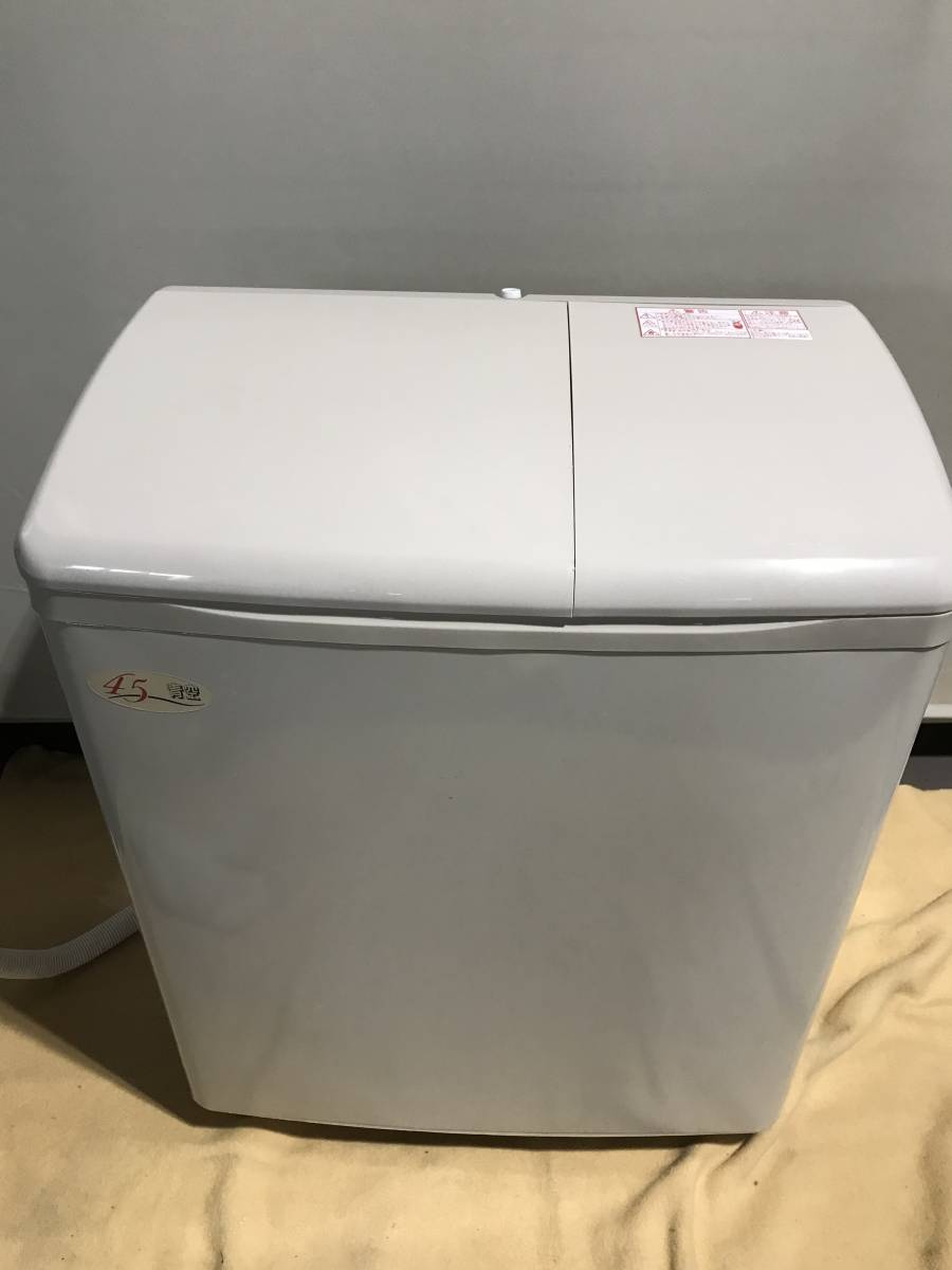 ☆☆即決　2013年製　日立2槽式電気洗濯機【青空】PS-H45L型　4.5ｋｇ☆☆