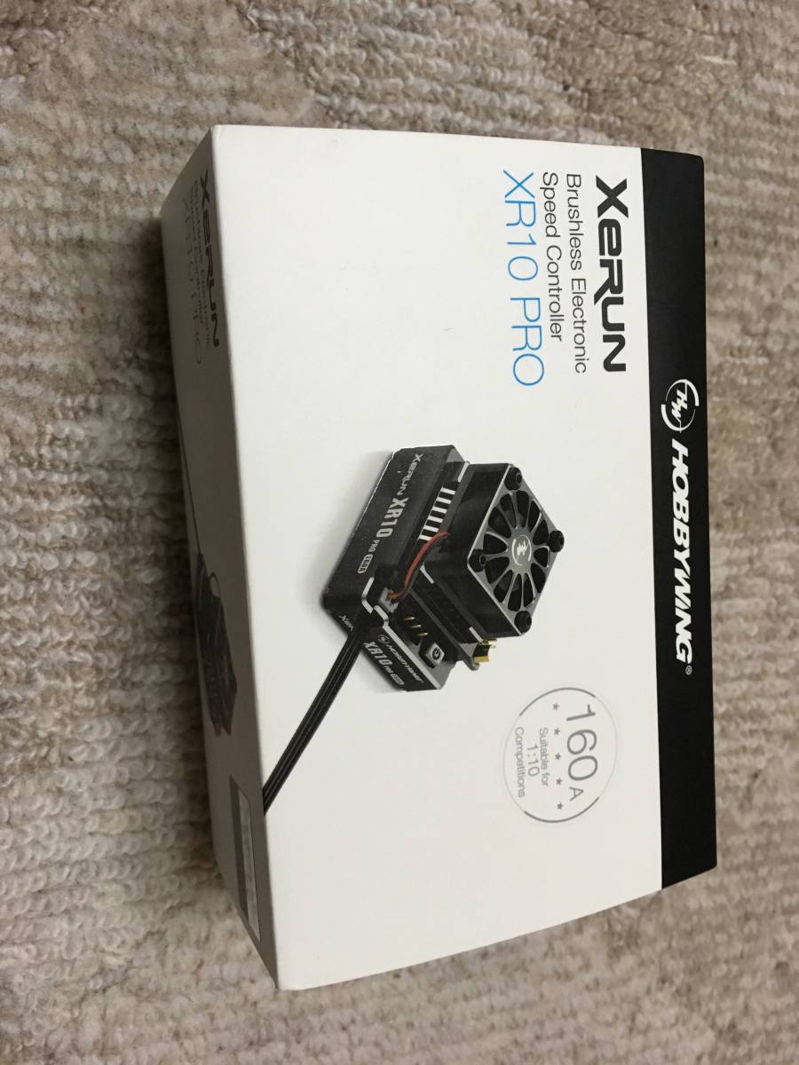 新品 ホビーウィング XR10 PRO 160Aアンプ /タミヤ ヨコモ Xray arc TA TB trf419X BD7 BD8 R11 R10 T4 XB2 rb6.6 yz2 ..