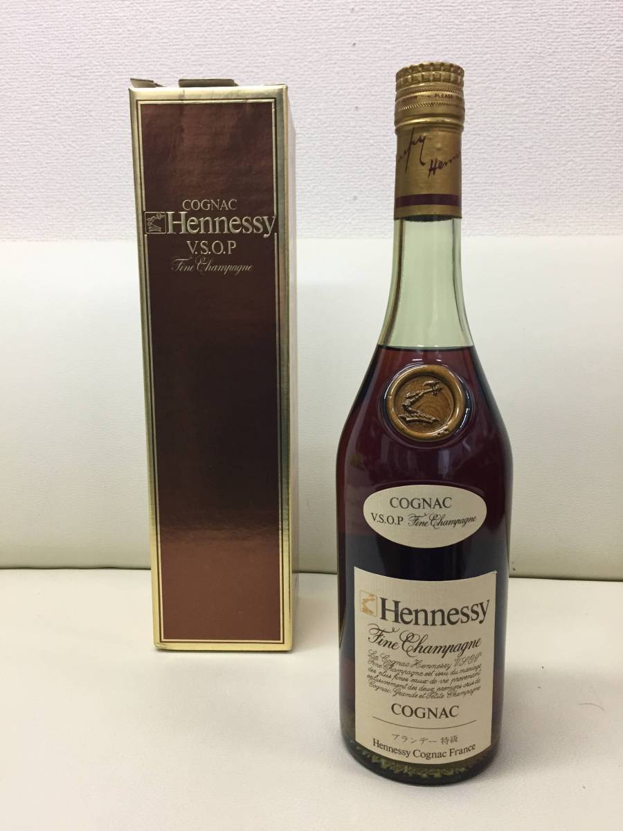未開封】Hennessy V.S.O.P グリーンボトル箱 入り 未開栓 未開栓