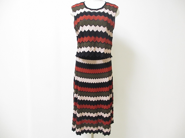 #70 A.L.C. エーエルシー フレームワークス セットアップ M ニット 美品 レディース [465837]