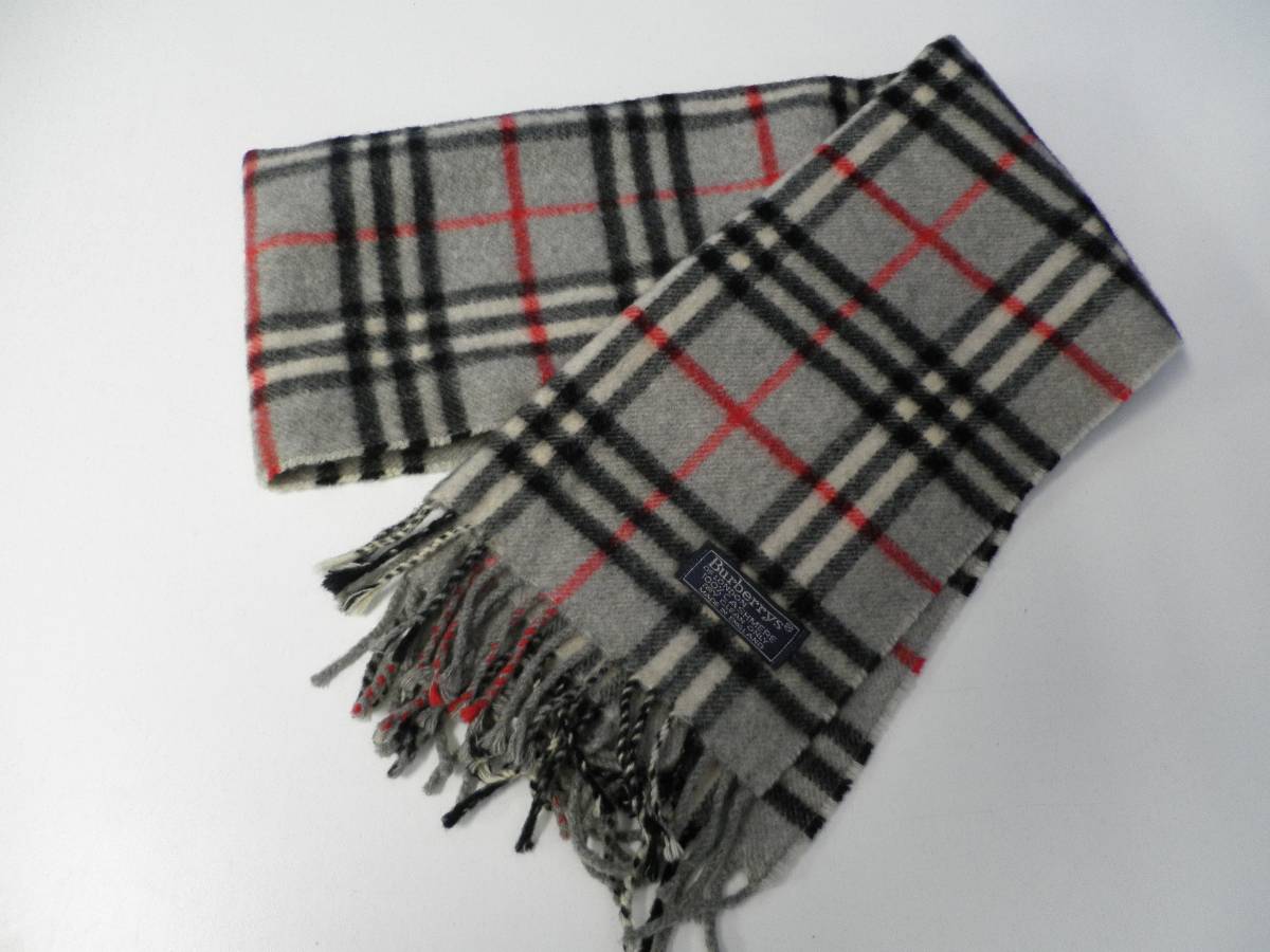レディース BURBERRY バーバリー マフラー カシミヤ ノバチェック