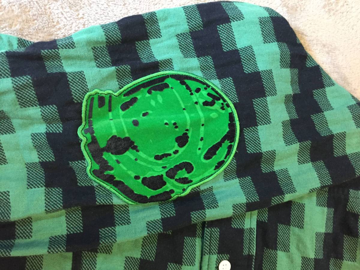 billionaireboysclub ビリオネアボーイズクラブ ネルシャツ 長袖シャツ XL BBC ICE CREAM アイスクリーム