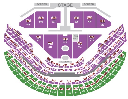 12/8★防弾少年団 BTS THE WINGS TOUR ★S02区27~28列1枚