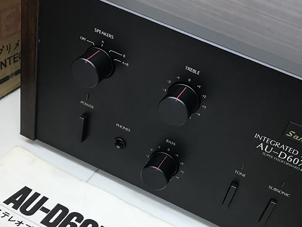 □山水 AU-D607F EXTRA プリメインアンプ Sansui□