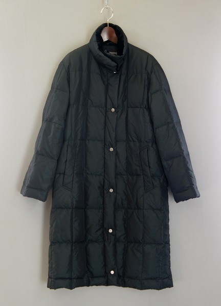 K6891◎アレグリ/allegri*レディース*軽量◎ロング/キルティング/ダウンコート/ブラック/黒/サイズ11/M～L相当