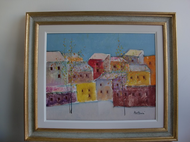 Bettarini Lido イタリア (リド 画家LIDO BETTARINI 油絵 風景画 公式