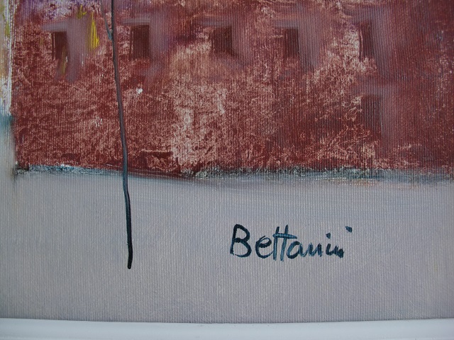 Bettarini Lido イタリア (リド 画家LIDO BETTARINI 油絵 風景画 公式