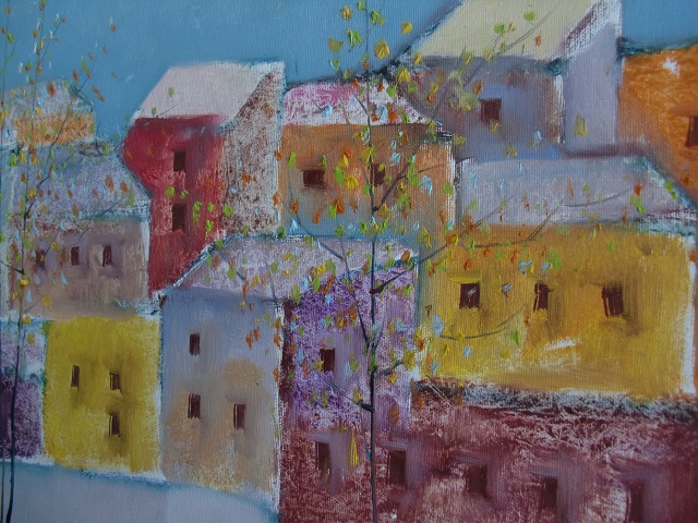 Bettarini Lido (リド ベッタリー二)油彩画 イタリア現代アート | for