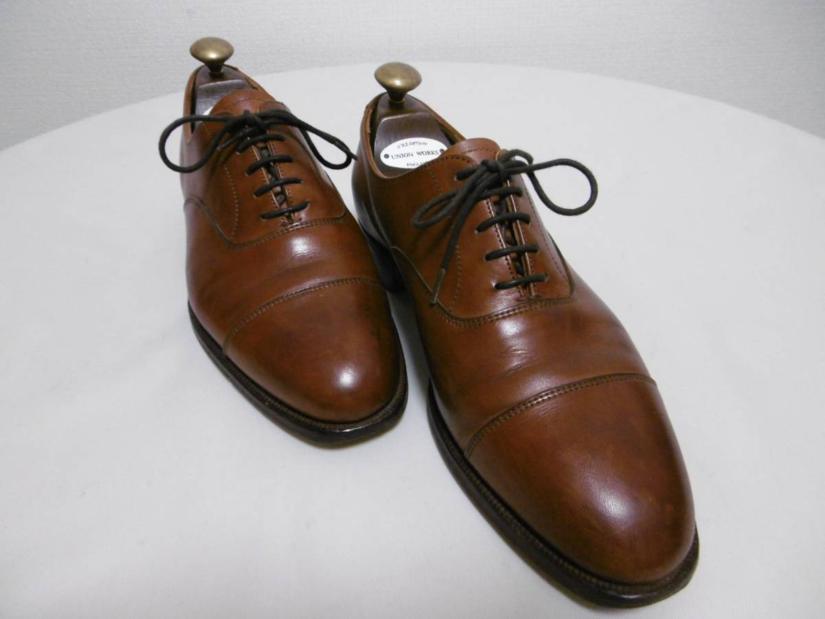 CROCKETT&JONES×BARNEYS NEWYORK　クロケット＆ジョーンズ×バーニーズニューヨーク　キャップトゥオックスフォードシューズ　6E