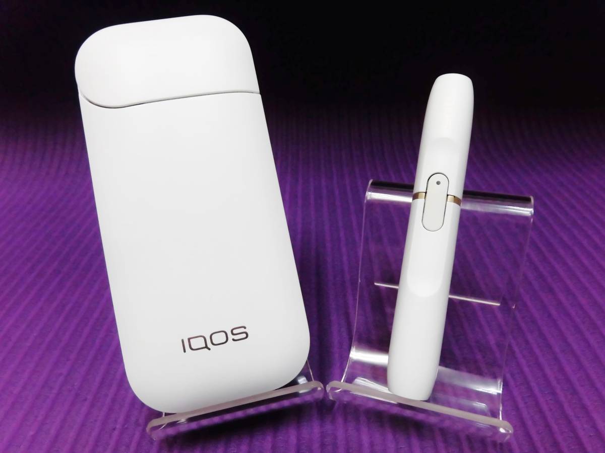 美品【USED】iQOS ホルダー+チャージャーのセット|アイコス 本体のみ|ホワイト/白
