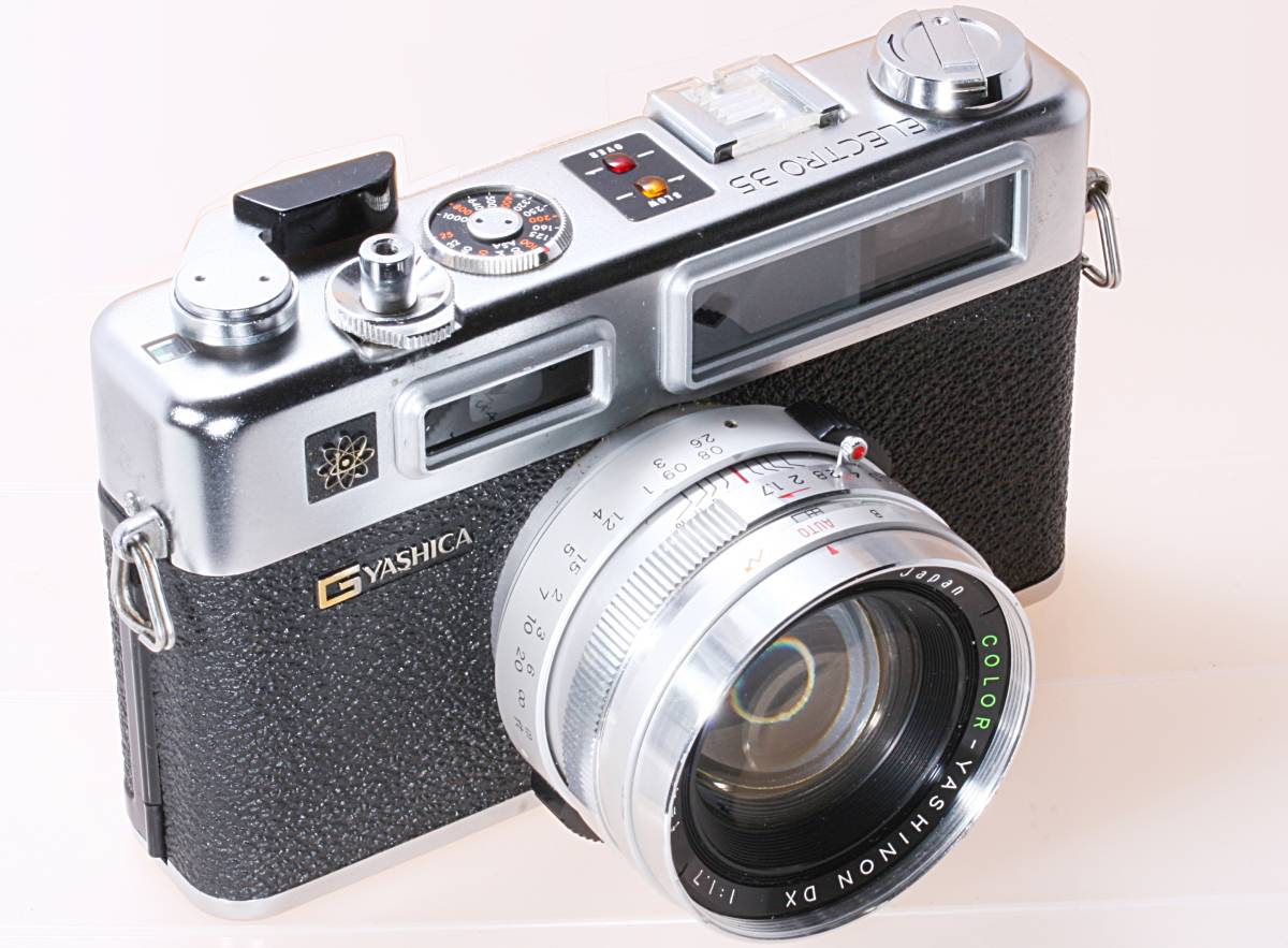 大口径 F1.7 ヤシカ YASHICA ELECTRO GSN COLOR YASHINON DX 45mm F1.7