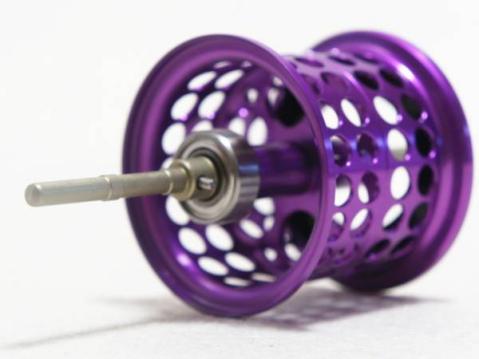 【御買得】在庫限定! 新品 紫 1万強でベイトフィネス 浅溝 スプール Abu アブガルシア BMAX3 PMAX3 SILVER MAX3 ORRA2 ベイトフィネス