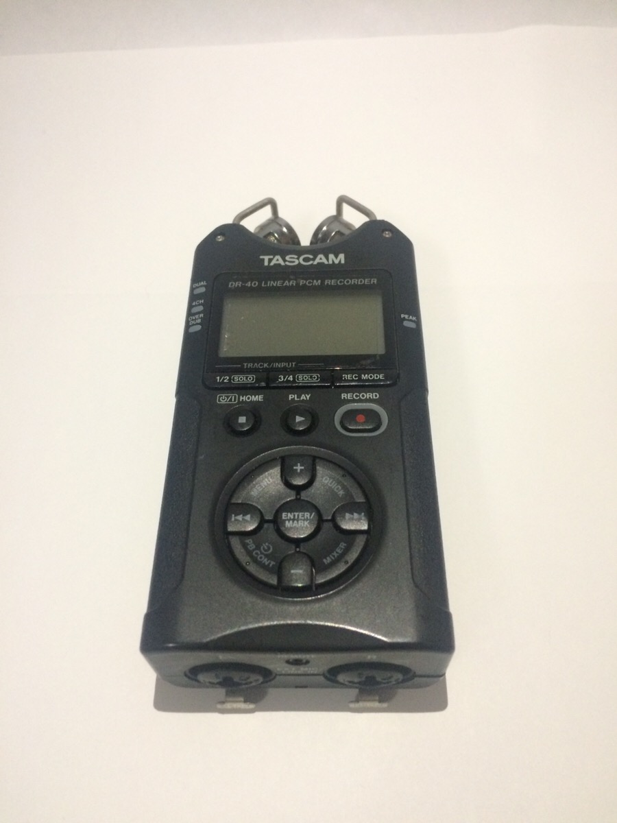 ◆◇TASCAM DR-40 リニアPCMレコーダー◇◆