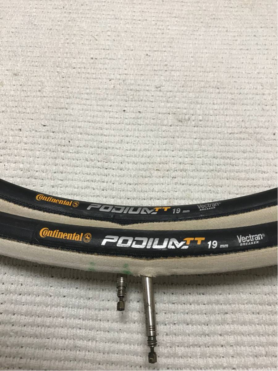 Continental(コンチネンタル)Podium TT Tubular 28”×19mm 2本セット 新品未使用
