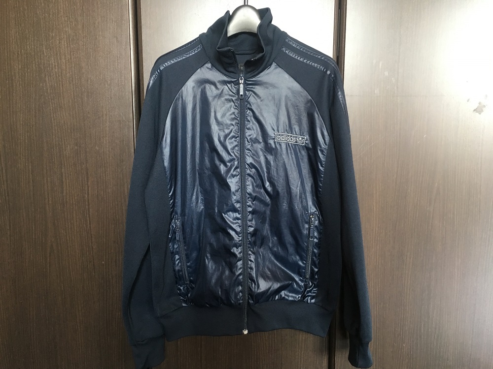 adidas アディダス オリジナルス トラックジャケット 復刻 異素材 Mサイズ ネイビー ジャミロクワイ　着用モデル