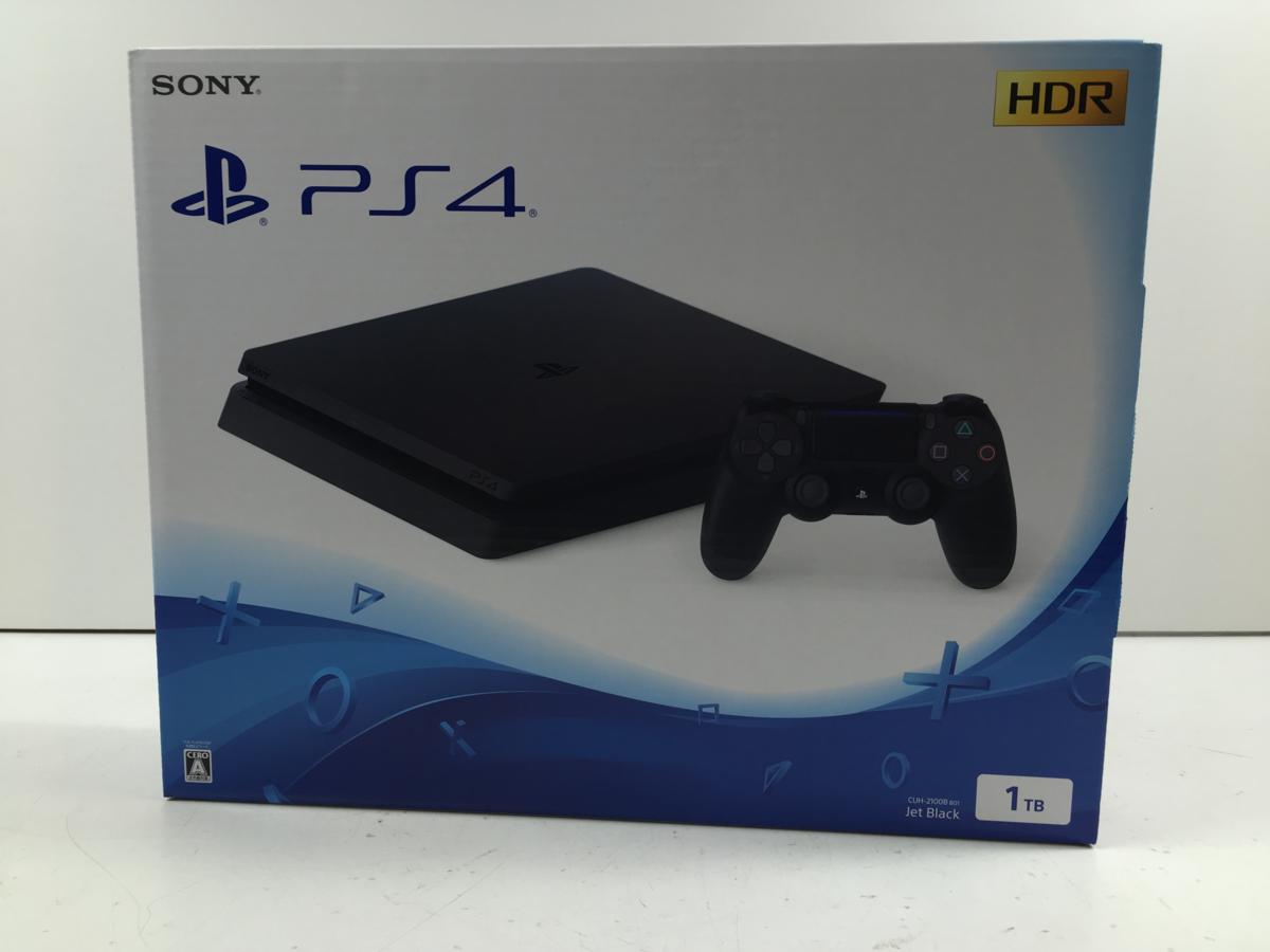 SONY PS4 プレイステーション4 1TB CUH-2100B B01 ジェット・ブラック 