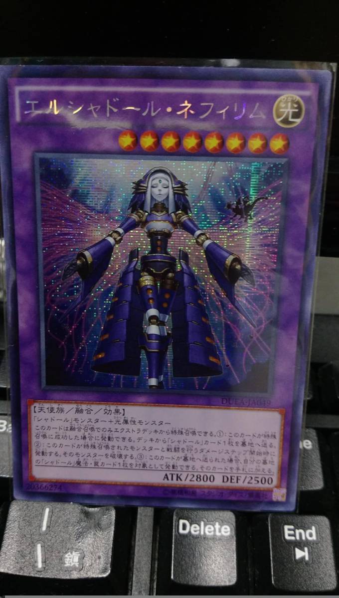 遊戯王 アジア版 亜版 シークレット シク エルシャドール・ネフィリム