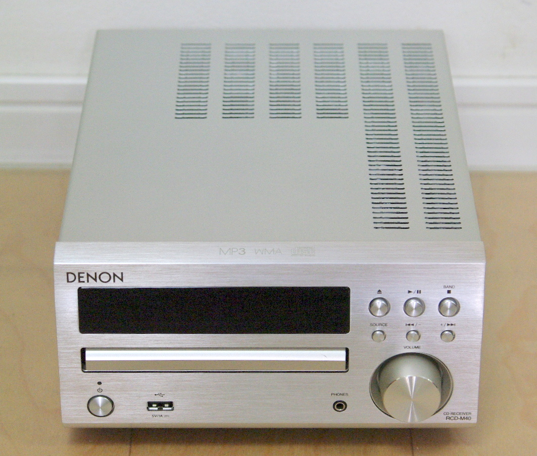 Denon RCD-M40-SP プレミアムシルバー 程度極上 送料無料