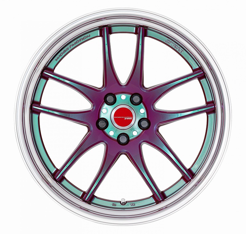 WORK リムのみ 18インチ 9.5Jリム 深リム リバレル用に 中古 2026年