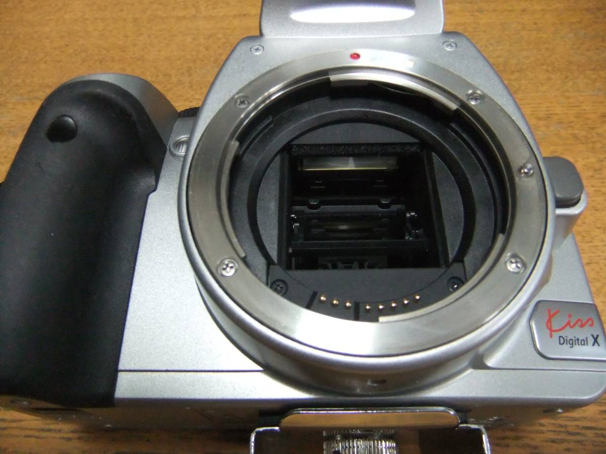 外装美品】☆Canon EOS Kiss Digital X デジタル一眼 ☆充電器無し現状!☆