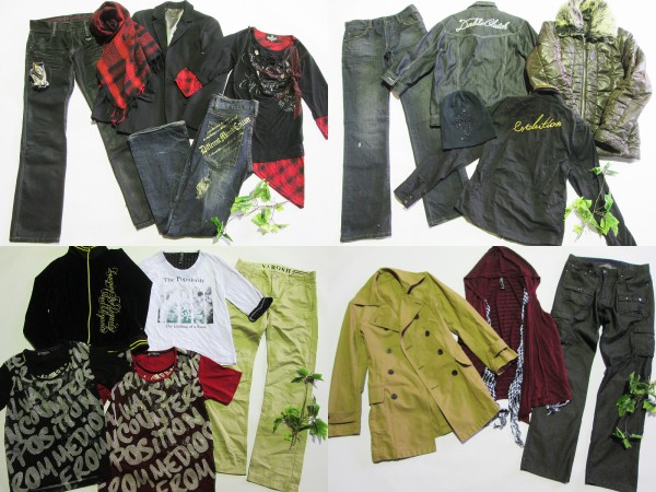 ●お買い得!! メンズ お兄系 悪羅悪羅オラオラ テイスト まとめ売り 福袋 22点●11H