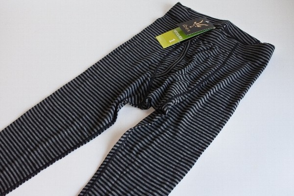 ★ ibex アイベックス Woolies 1 Bottom ウーリーズ タイツ ストライプ / Sサイズ / GreyBlack ★ メリノウール カナダ製