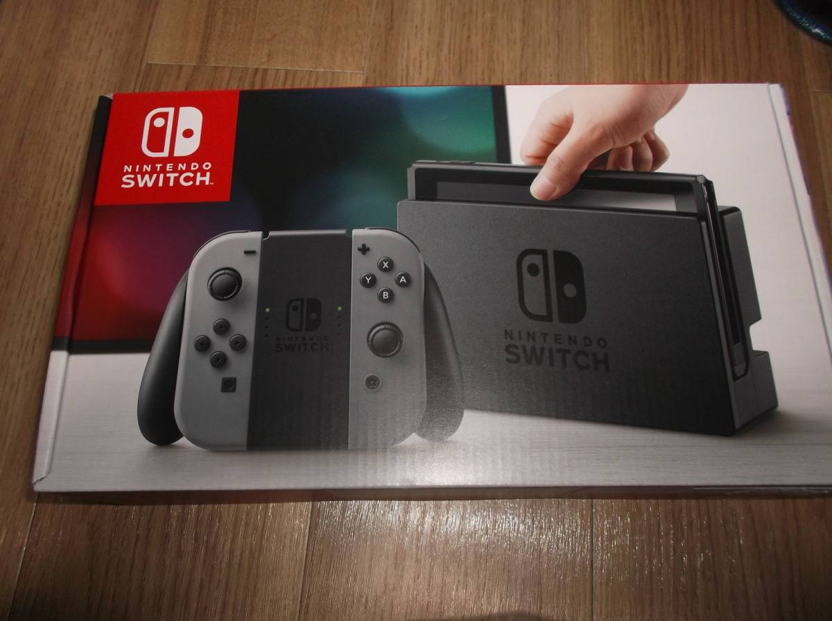 Nintendo Switch 本体 グレー + 新品 任天堂スイッチ本体 送料無料 