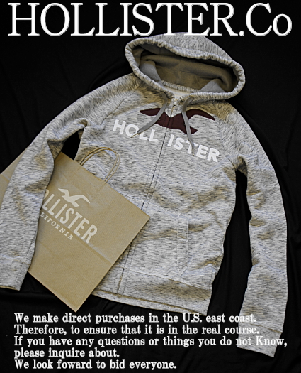 HOLLISTER ホリスター【本物・新品】ビッグシーガル＆ワッペン刺繍ロゴ 