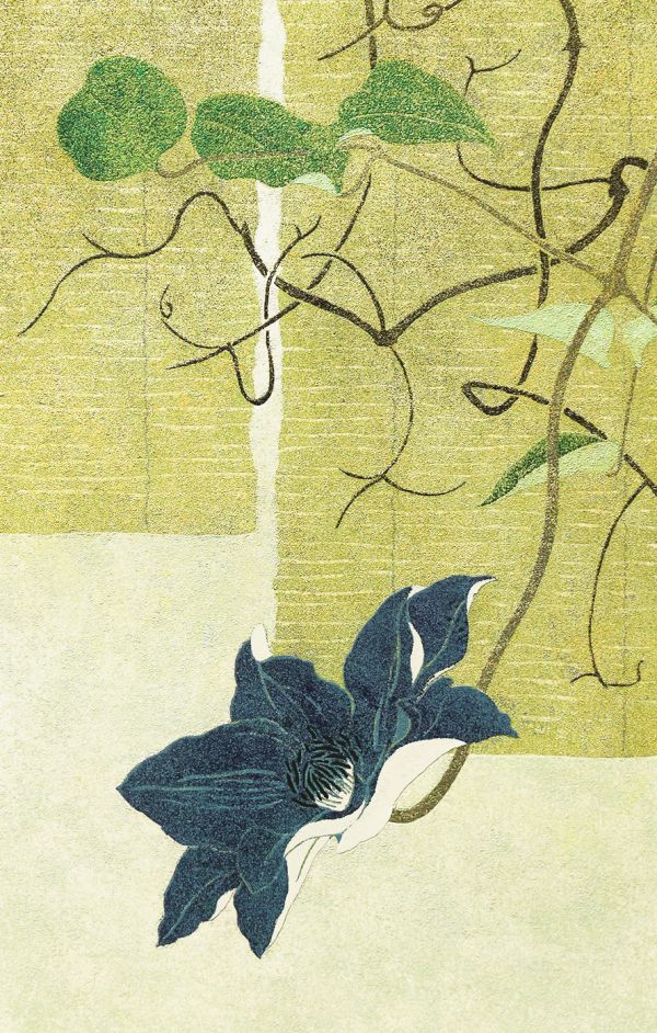 WISH】○勝田幸男 粒画創始者 木版画 花図逸品 国内外各地百貨店・画廊