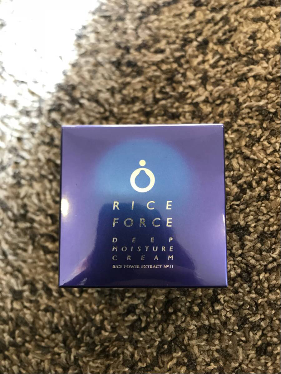 【新品】ライスフォース ディープモイスチュアクリーム☆１円スタート☆