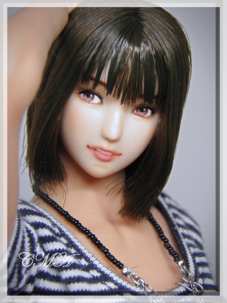 2026年最新ドール ☆CMA☆ 1/6 ドール カスタムヘッド No.801 歩悠 (