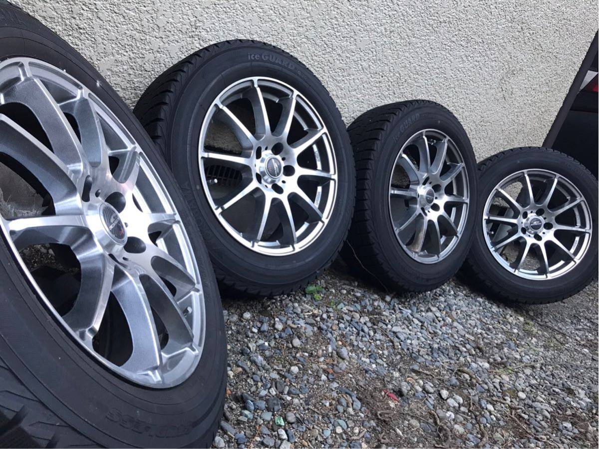 ☆美品☆ バリ山 215/60R17 YOKOHAMA ヨコハマ アイスガード IG30 