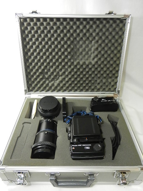 Mamiya□RZ67 カメラ レンズ などアルミケース 一式 個人出品019