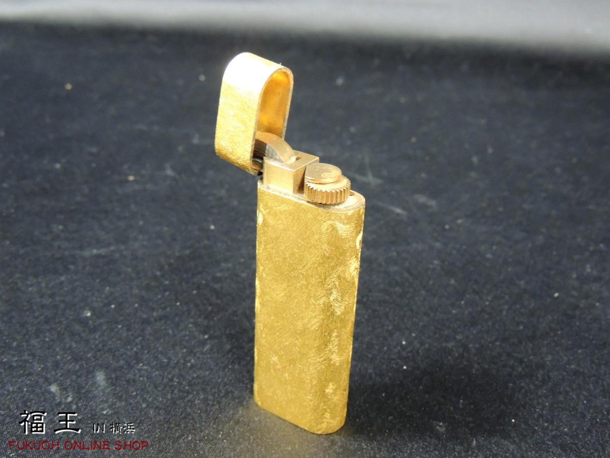 Cartier カルティエ ライター GOLD ゴールド ガスライター y9