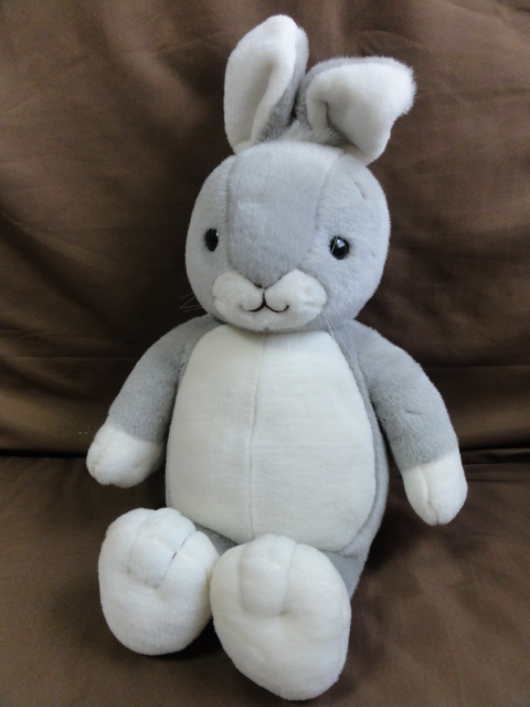 セキグチ ジャンボサイズ グレーうさぎ ぬいぐるみ[全高60cm] 灰色ウサギ_1