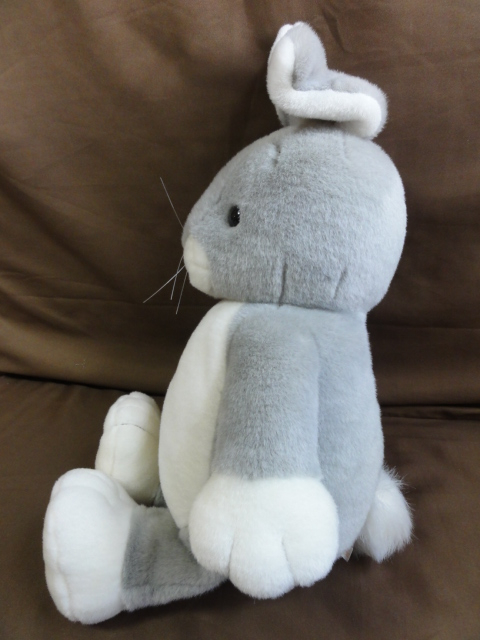 セキグチ ジャンボサイズ グレーうさぎ ぬいぐるみ[全高60cm] 灰色ウサギ_4