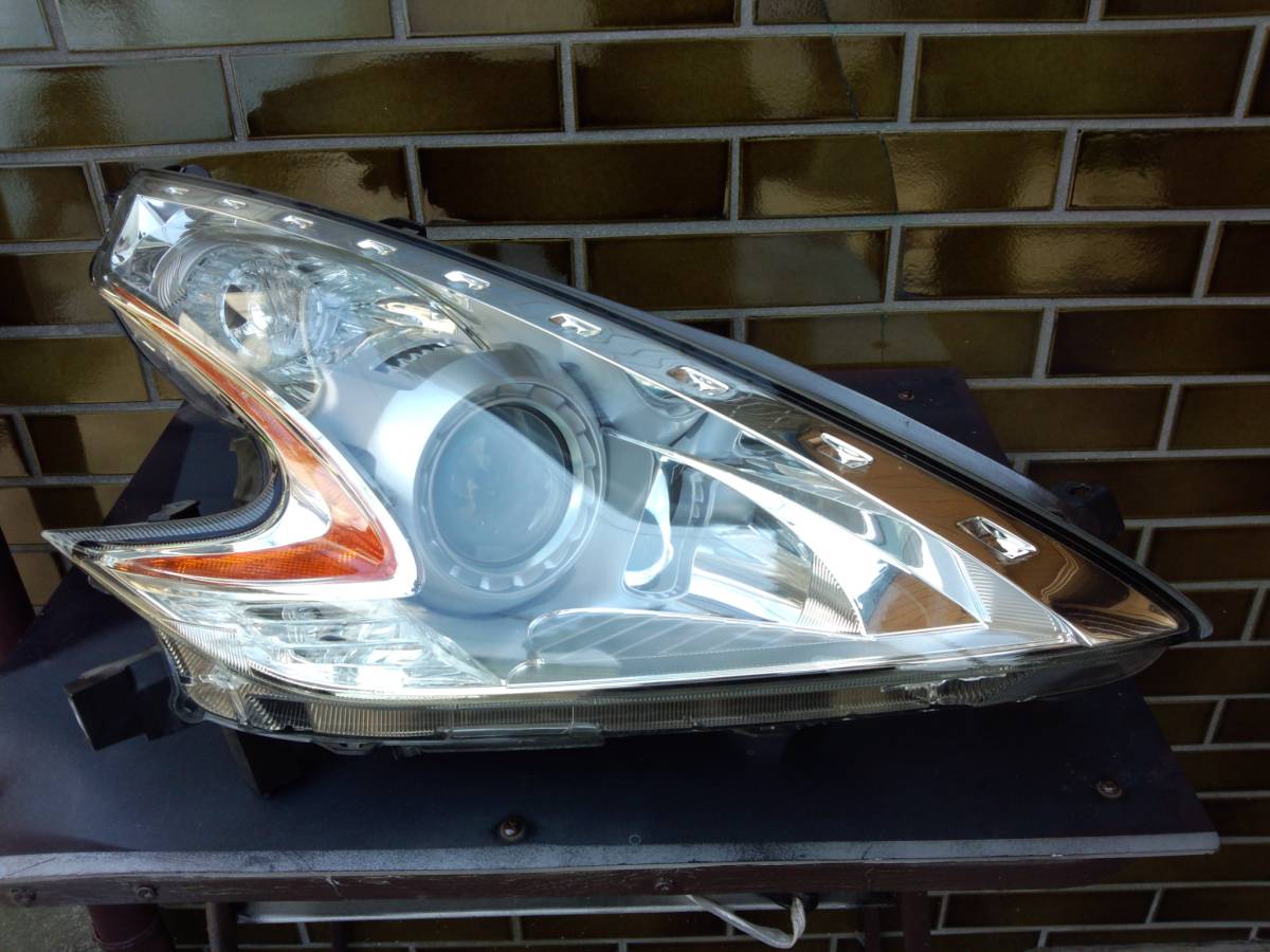Z34 Z34 日産 HID フェアレディZ キセノン 純正 ノーマル ヘッド 