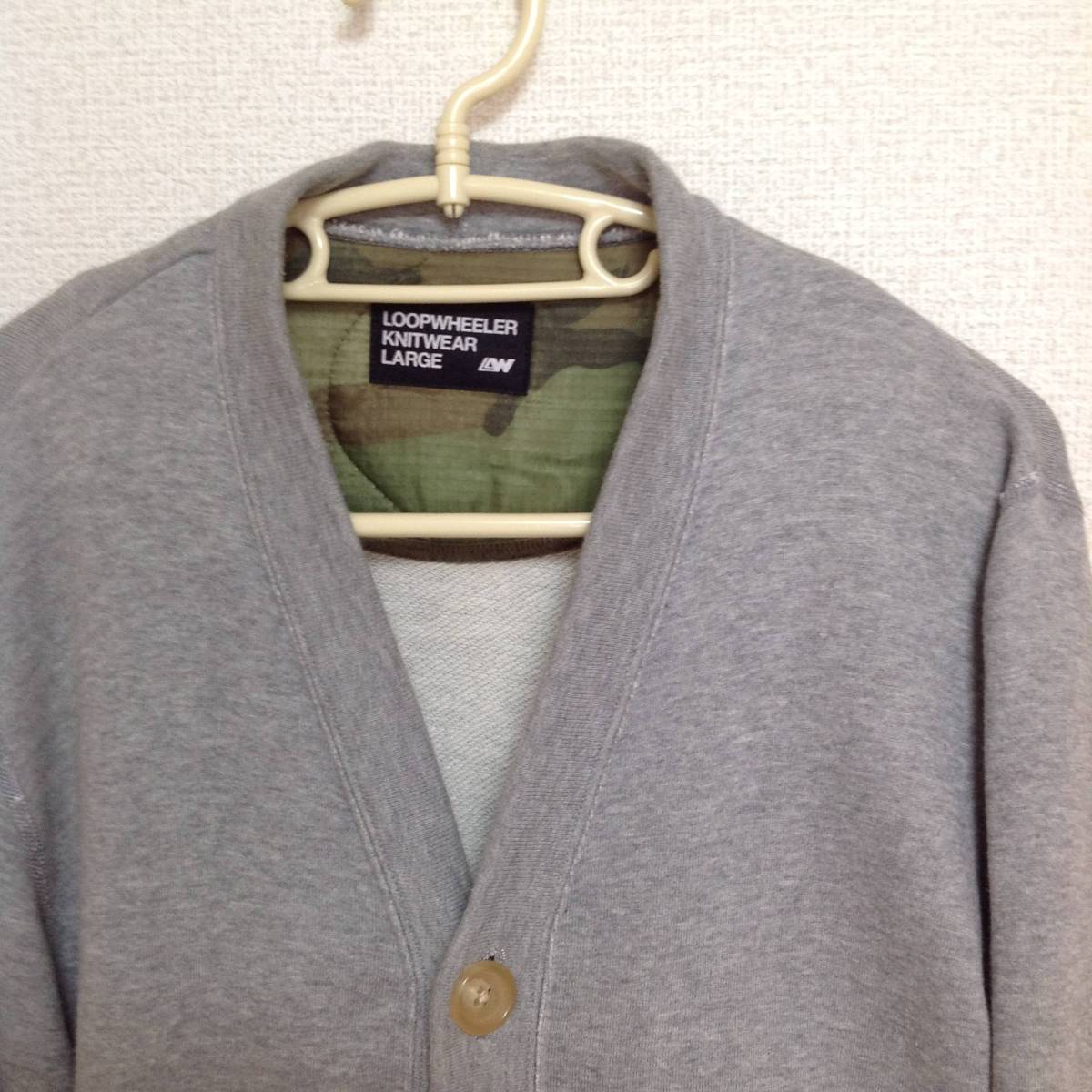 LOOPWHEELER×BRIEFING / ループウィラー×ブリーフィング Lサイズ