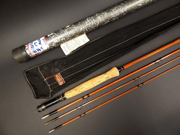 ヘドンの優良オールド HEDDON #17 BLACK BEATY 貴重なオールド バンブーフライ 9FTq80